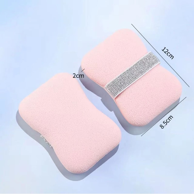 Sponge Soap Bag Foaming Net Pouch Exfoliating Body Scrubber 3