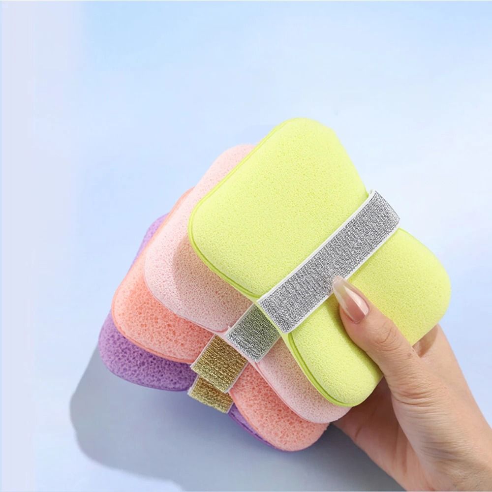 Sponge Soap Bag Foaming Net Pouch Exfoliating Body Scrubber 6