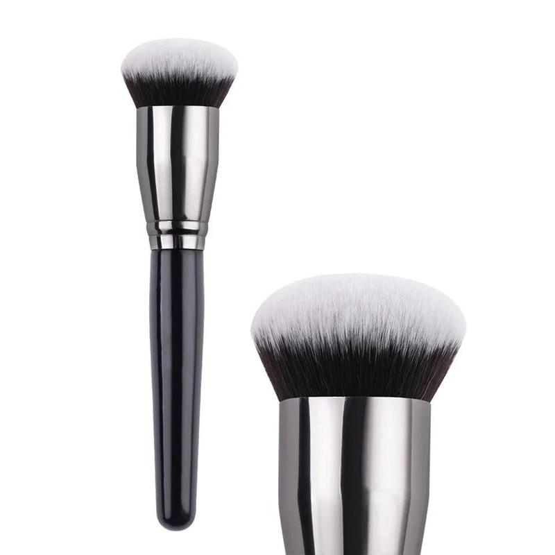 Arc Shaped Ultra Thin Flat Foundation Brush Professional Liquid Makeup Brush 14