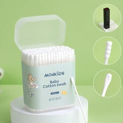 cotton swab ear cleaning and makeup tool 200 300 500 pack precision cleaning