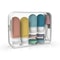 Leak Proof Travel Bottle Set Silicone TSA Approved Toiletry Containers 4 Pack 7