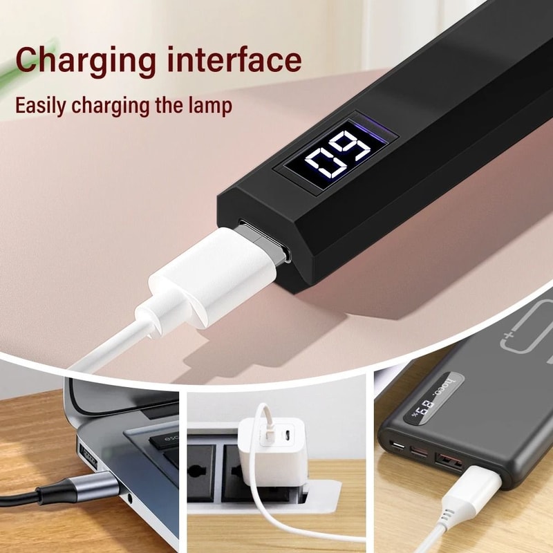 UV Light For Gel Nails Mini LED Nail Lamp With Timing Modes For Home Salon 4