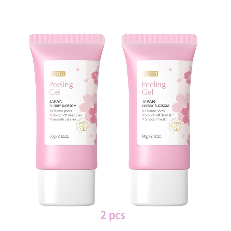 Sakura Deep Cleaning Exfoliating Gel Whitening Moisturizing Facial Scrub 7