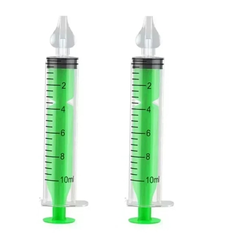 Portable Nose Cleaner Set Manual Nasal Rinse Bottle For Adult Nose Washing 7 Pack 13