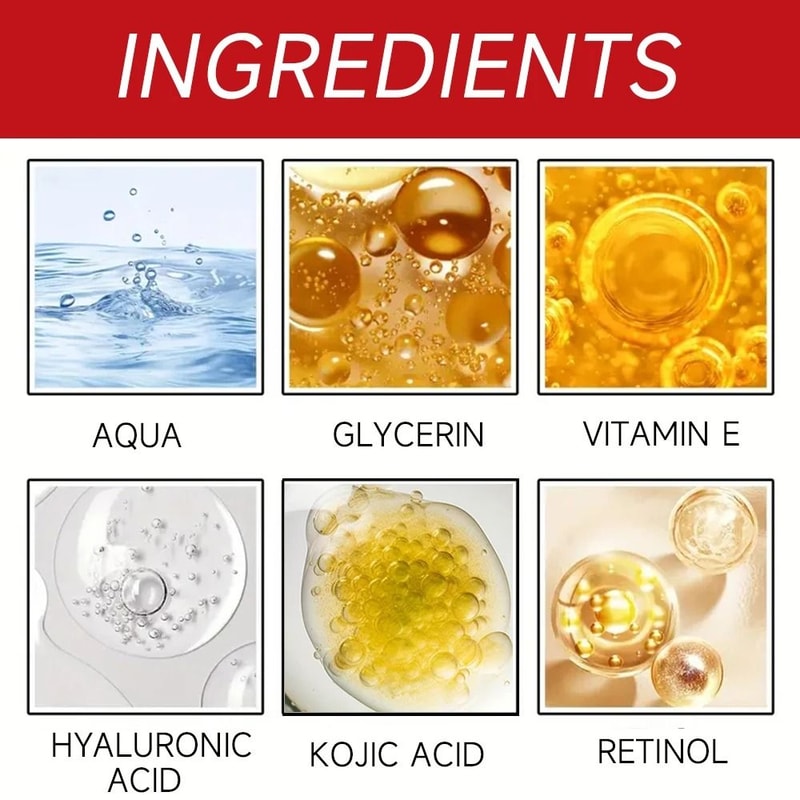 Kojic Acid Retinol Cream Anti Aging Moisturizing Brightening Face Cream 3