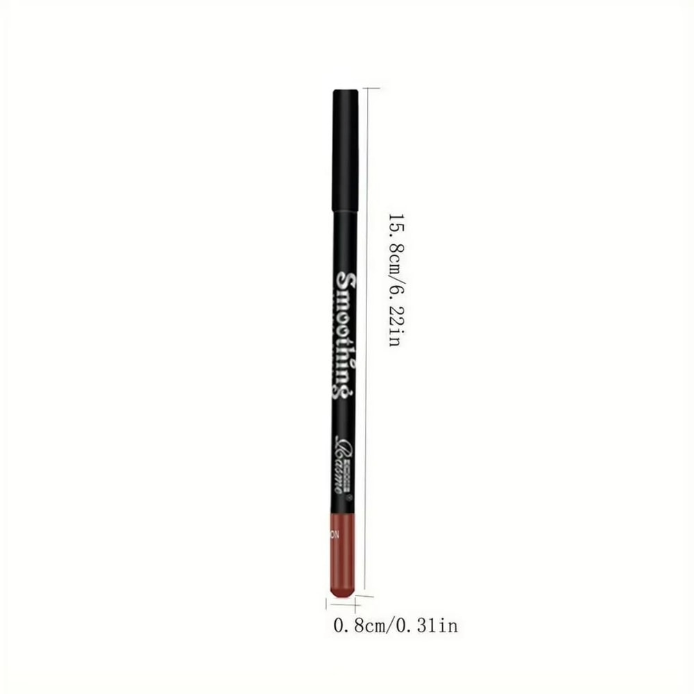 Waterproof Matte Lipliner Pencil Long Lasting Moisturizing Lip Contour Makeup 5