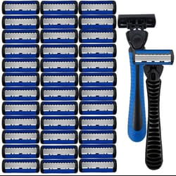 six layer razor blade mens stainless steel clean shaving water washed razor