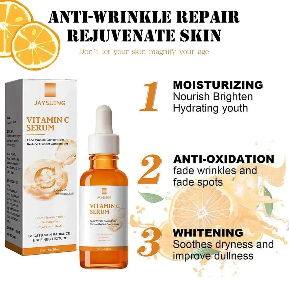 Vitamin C Wrinkle Remover Face Serum Firming Brightening Anti Aging Skin Care 30 Ml 4