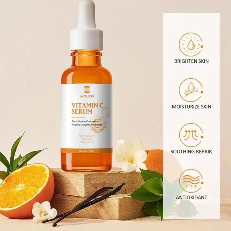 Vitamin C Wrinkle Remover Face Serum Firming Brightening Anti Aging Skin Care 30 Ml 5