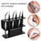 Acrylic Eyelash Tweezer Storage Rack Six Slot Space Saving Organizer For Beauty Tools 5