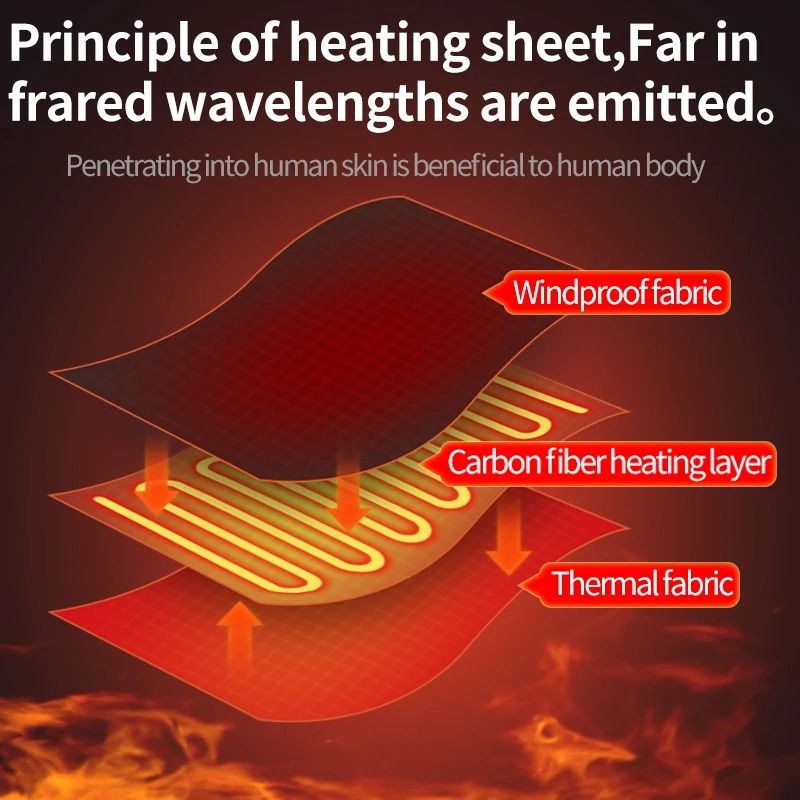 Adjustable Heated Ankle Massager Brace With Vibration Therapy For Pain Relief And Injury Recovery 4