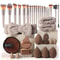 33 Piece Makeup Sponge Beauty Set For Blending Applying And Removing Makeup 12