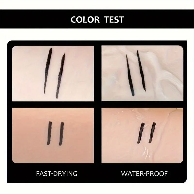 Quick Dry Long Lasting Matte Waterproof Eyeliner Pen For Smooth Precision Eye Definition 4