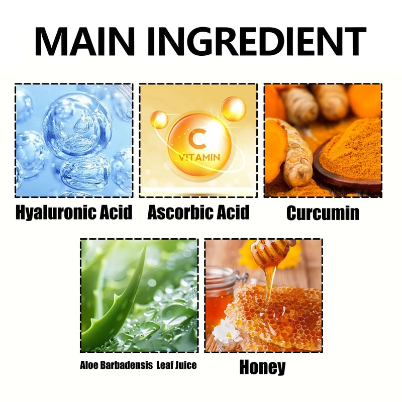 Turmeric Bee Venom Moisturizing Foot And Hand Repair Cream For Dry Cracked Skin 50g 2