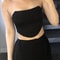 Sleeveless Off Shoulder Corset Crop Top Backless Bustier Vest For Women 3
