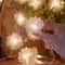 LED Fiber Optic Fairy Light Garland BatteryOperated Decorative String For Parties And Holidays 4