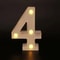 Warm White LED Alphabet Letter Light For Home Wedding Birthday Party Decorations 10