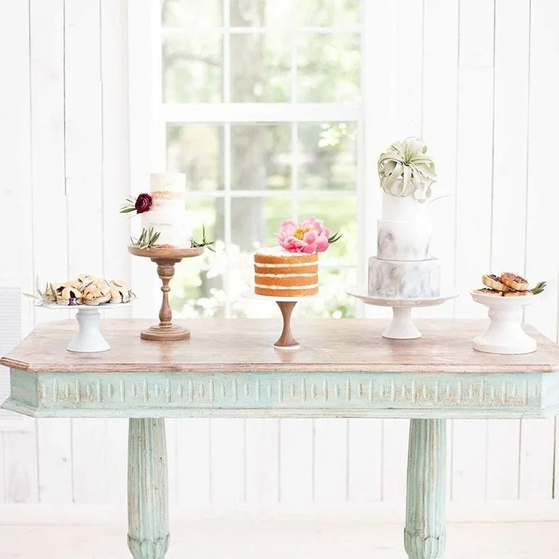 Acrylic Round Cake Disc Set Reusable Cake Boards For DIY Cake Decorating 1