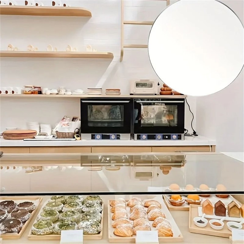 Acrylic Round Cake Disc Set Reusable Cake Boards For DIY Cake Decorating 2