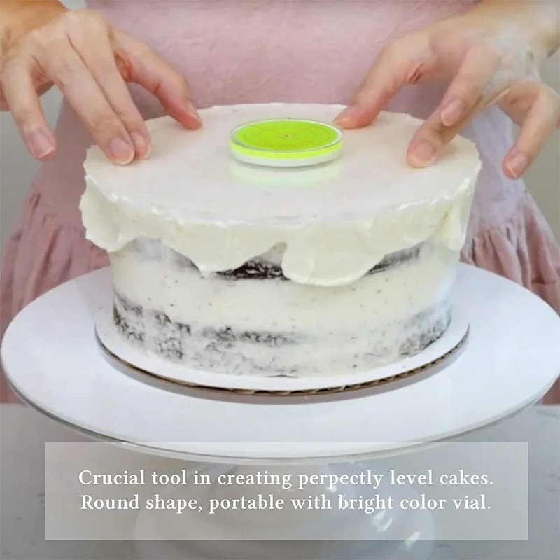 Acrylic Round Cake Disc Set Reusable Cake Boards For DIY Cake Decorating 3
