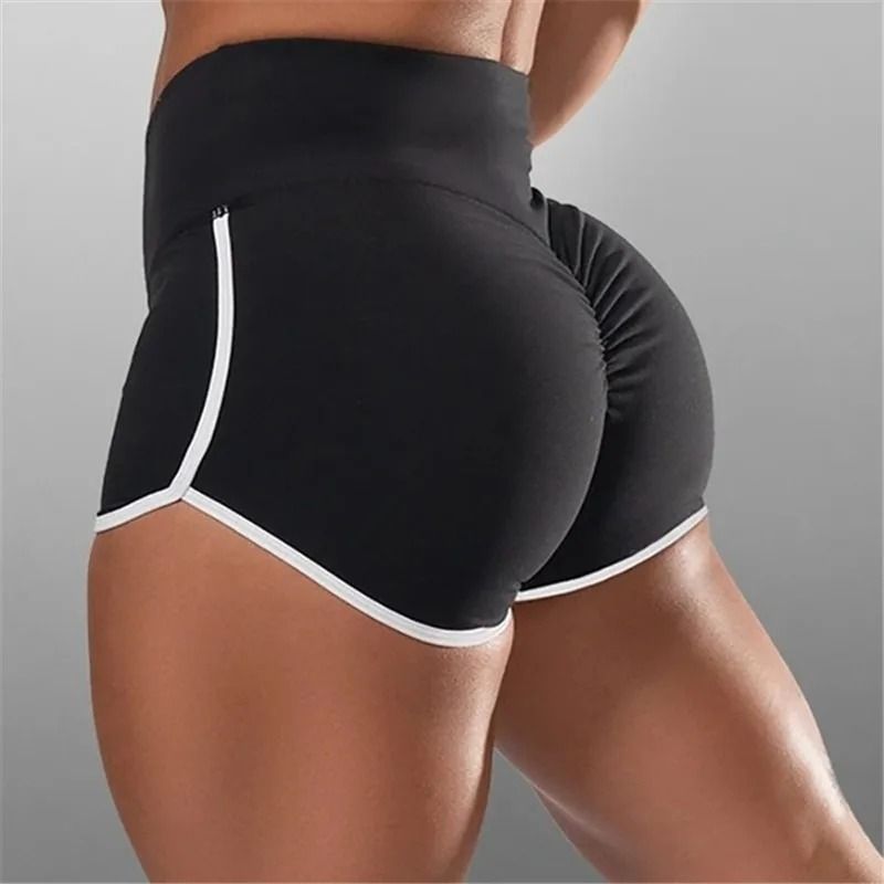Women Summer Fitness Low Waist Stretch Shorts 7