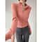 Sun Quick Drying Sports Coat Women Tight Top Yoga Jacket Long Sleeve Zipper Fitness Jacket S To 3XL 9