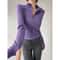 Sun Quick Drying Sports Coat Women Tight Top Yoga Jacket Long Sleeve Zipper Fitness Jacket S To 3XL 13