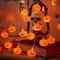 3D Pumpkin LED String Light Battery Powered Halloween Decorative Lamp 10 Or 20 LEDs 0