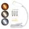 USB Rechargeable LED Book Light Flexible Clip On Reading Lamp With 3 Level Brightness 7
