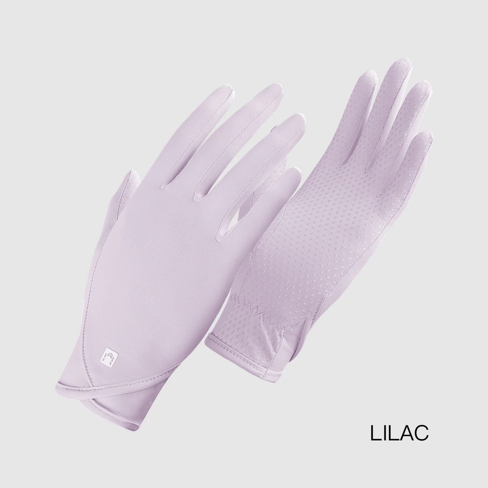 Sunscreen Gloves Thin Ice Silk UV Protection Anti Slip Breathable Driving And Outdoor Gloves 7
