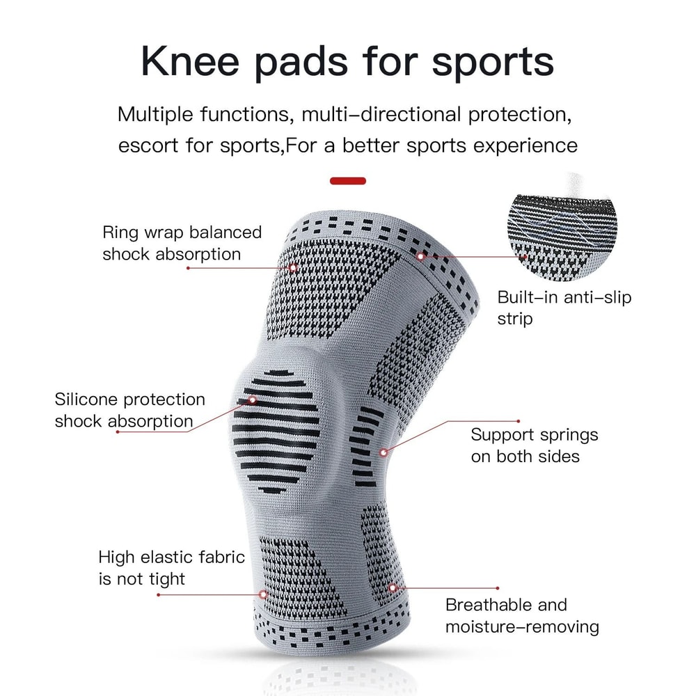 Orthopedic Knee Pad Knee Brace Support For Joint Pain Relief And Stability 2