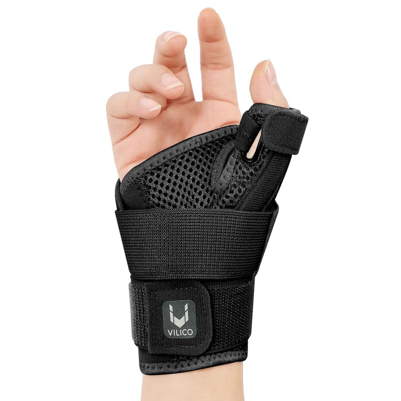 Flexible Splint Wrist Thumb Support Brace For Tendonitis And Arthritis Relief 8