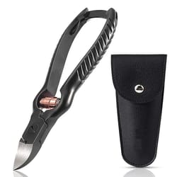 heavy duty stainless steel toenail clippers for thick and ingrown nails