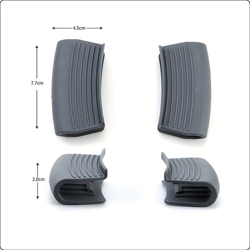 Silicone Heat Resistant Pot Handle Grip Pad 5