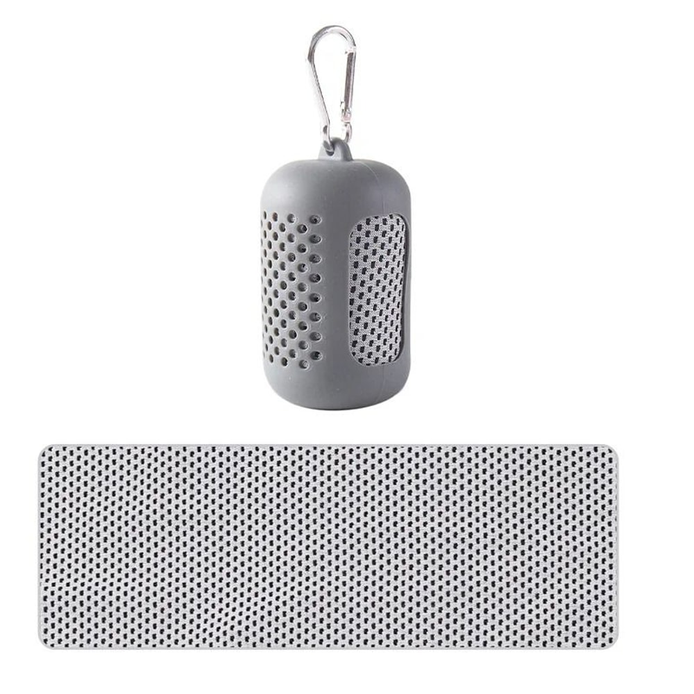 Portable Silicone Wrapped Cooling Towel For Sports And Travel 13