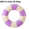 Inflatable Vintage Striped Pool Float Swimming Ring 13