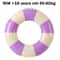 Inflatable Vintage Striped Pool Float Swimming Ring 15