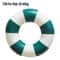 Inflatable Vintage Striped Pool Float Swimming Ring 16