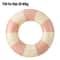 Inflatable Vintage Striped Pool Float Swimming Ring 6