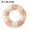 Inflatable Vintage Striped Pool Float Swimming Ring 6