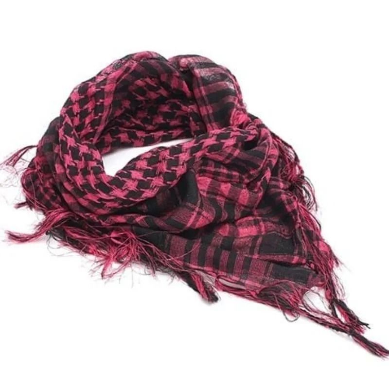 Lightweight Tactical Plaid Scarf For Outdoor And Daily Wear 11