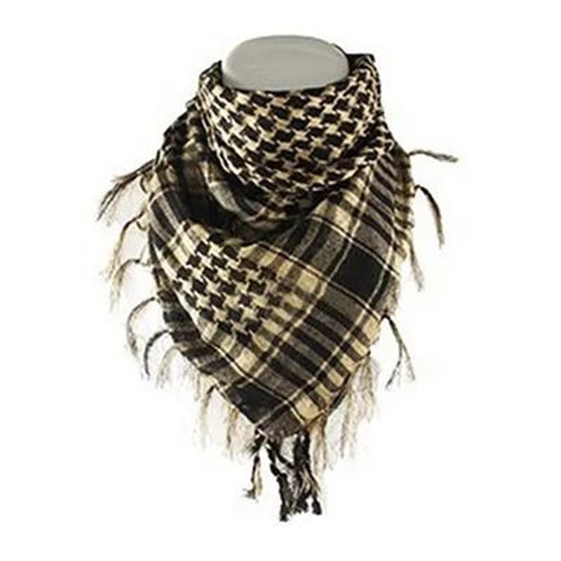 Lightweight Tactical Plaid Scarf For Outdoor And Daily Wear 8