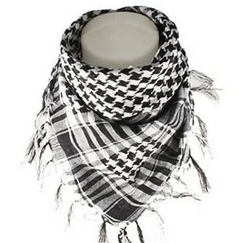 Lightweight Tactical Plaid Scarf For Outdoor And Daily Wear 12