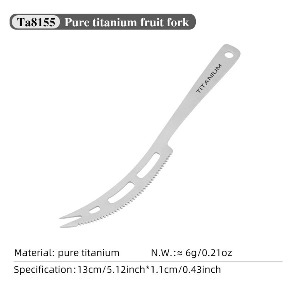 Titanium Lightweight Camping Fork For Outdoor And Everyday Use 10