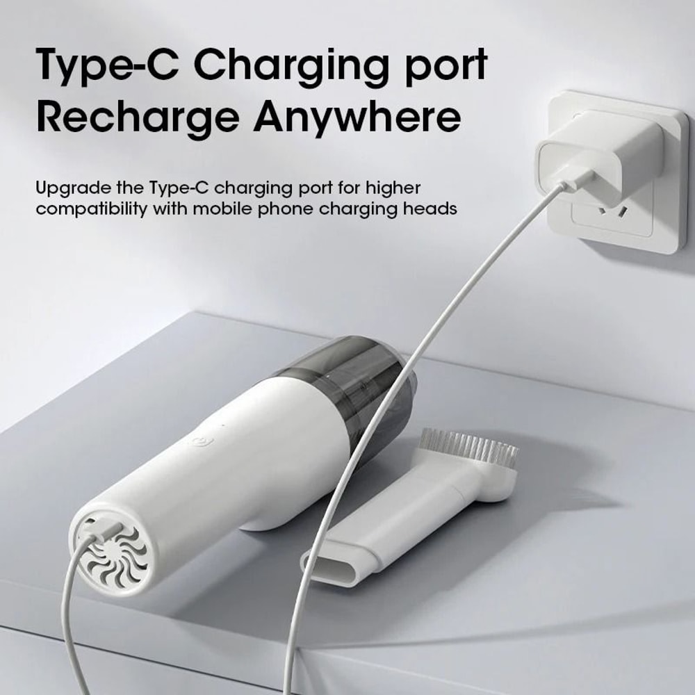 Mini Wireless Handheld Car Vacuum Cleaner With Strong Suction 2