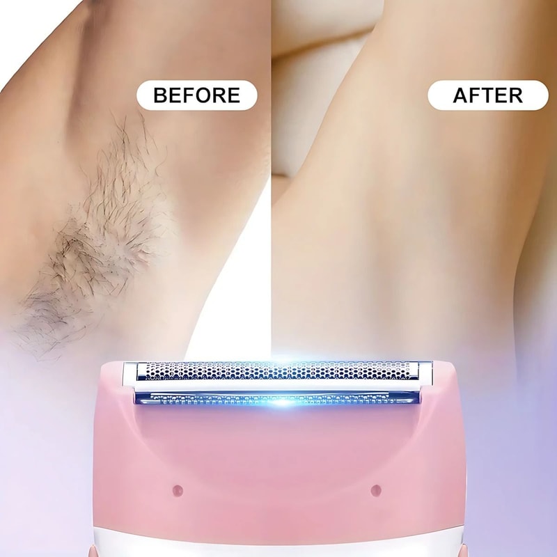 Rechargeable Womens Electric Body Hair Trimmer For Underarms Legs And Bikini Line 2