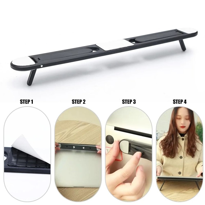 Universal Foldable Laptop Riser Stand For Improved Cooling And Ergonomics 5