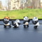 Panda Design Car Interior Ornaments 4Piece Set 1