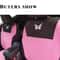 Universal Butterfly Embroidery Full Car Seat Cover Set 2