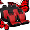 Universal Butterfly Embroidery Full Car Seat Cover Set 14